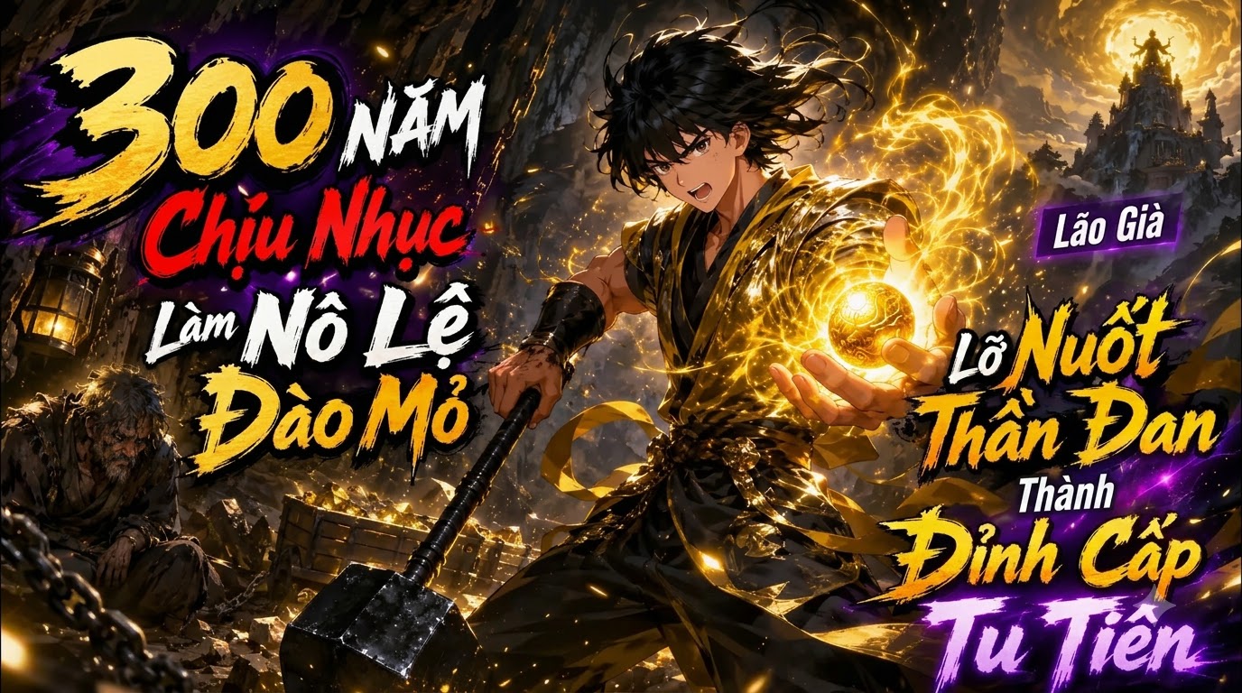 300 Năm Chịu Nhục Làm Nô Lệ Đào Mỏ Lão Già Lỡ Nuốt Thần Đan Thành Đỉnh Cấp Tu Tiên