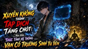 Xuyên Không Thành Tạp Dịch Tầng Chót May Mắn Thức Tỉnh Hệ thống Vạn Cổ Trường Sinh Tu Tiên cover