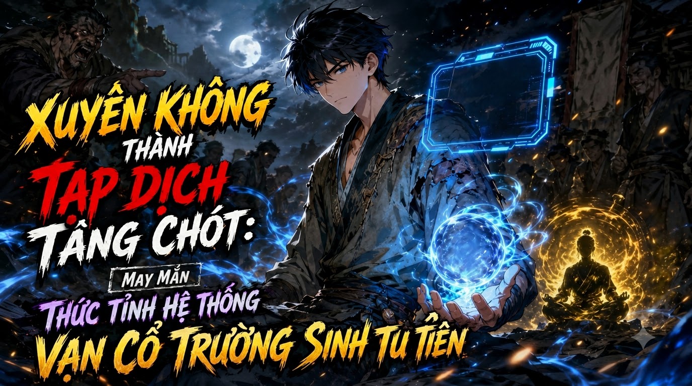 Xuyên Không Thành Tạp Dịch Tầng Chót May Mắn Thức Tỉnh Hệ thống Vạn Cổ Trường Sinh Tu Tiên