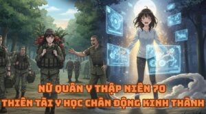 NỮ QUÂN Y THẬP NIÊN 70 THIÊN TÀI Y HỌC CHẤN ĐỘNG KINH THÀNH cover