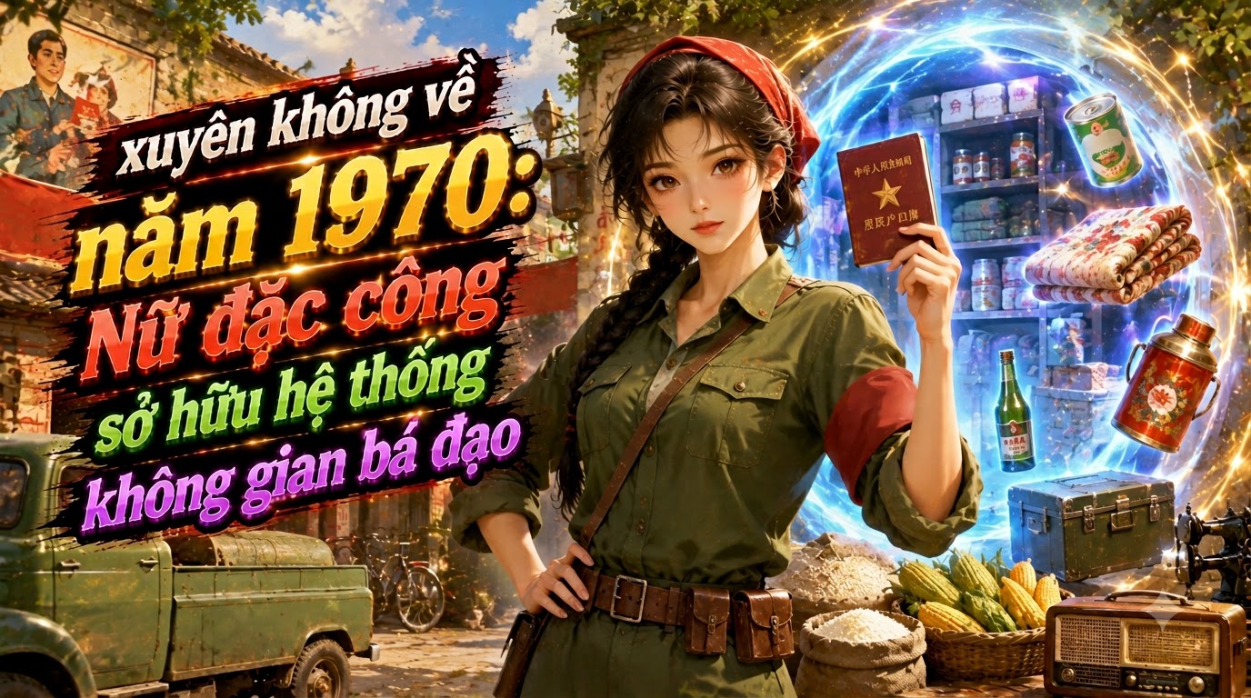 xuyên không về năm 1970 Nữ đặc công có hệ thống không gian bá đạo thumbnail