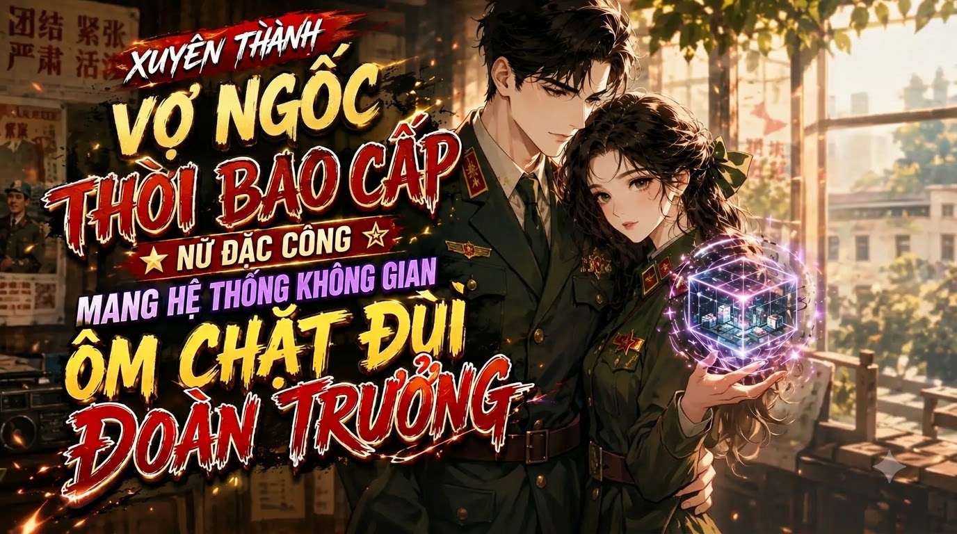 Xuyên Thành Vợ Ngốc Thời Bao Cấp Nữ Đặc Công Mang Hệ Thống Không Gian Ôm Đùi Đoàn Trưởng