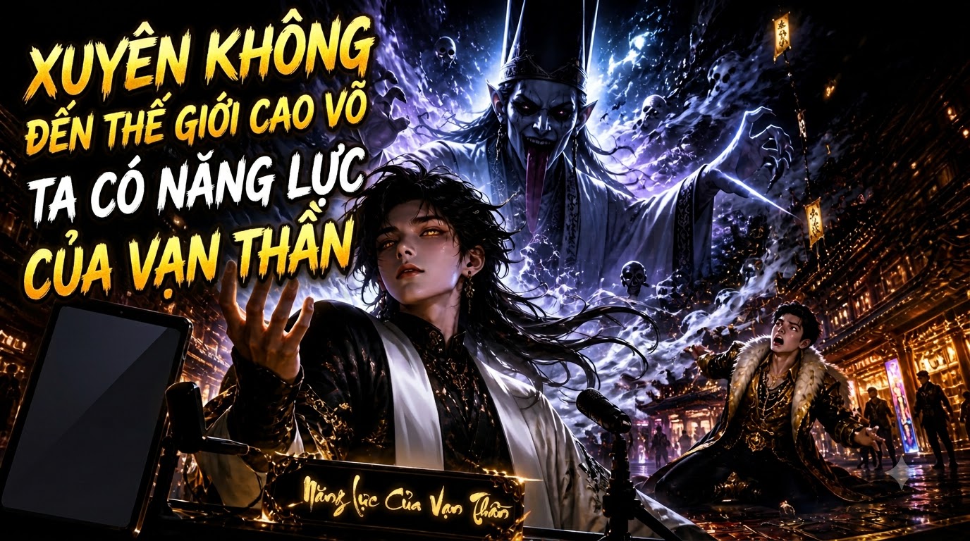 XUYÊN KHÔNG ĐẾN THẾ GIỚI CAO VÕ TA CÓ NĂNG LỰC CỦA VẠN THẦN