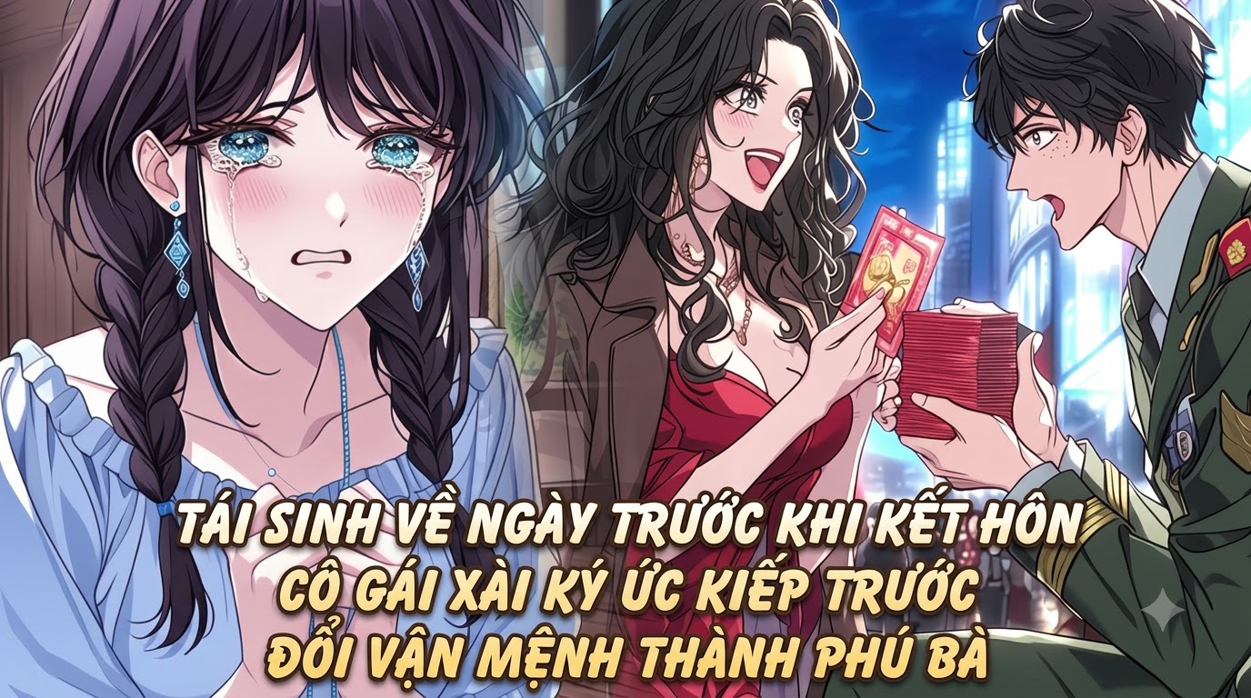 Tái sinh trước ngày cưới: cô gái dùng ký ức kiếp trước để đổi vận và trở thành phú bà