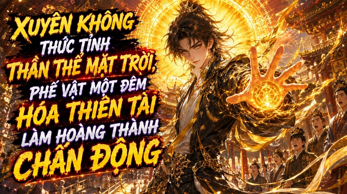 Xuyên Không Thức Tỉnh Thần Thể Mặt Trời Phế Vật Một Đêm Hóa Thiên Tài Làm Hoàng Thành Chấn Động thumbnail