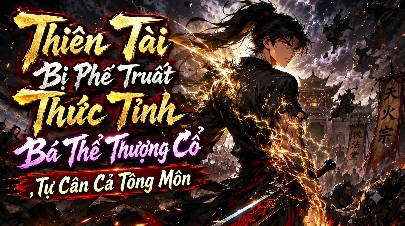 Thiên Tài Bị Phế Truất Thức Tỉnh Bá Thể Thượng Cổ, Tự Cân Cả Tông Môn