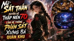 Nữ Sát Thần Xuyên Về Thập Niên 70 Cầm Hệ Thống Phản Sát Xưng Bá Quân Khu cover