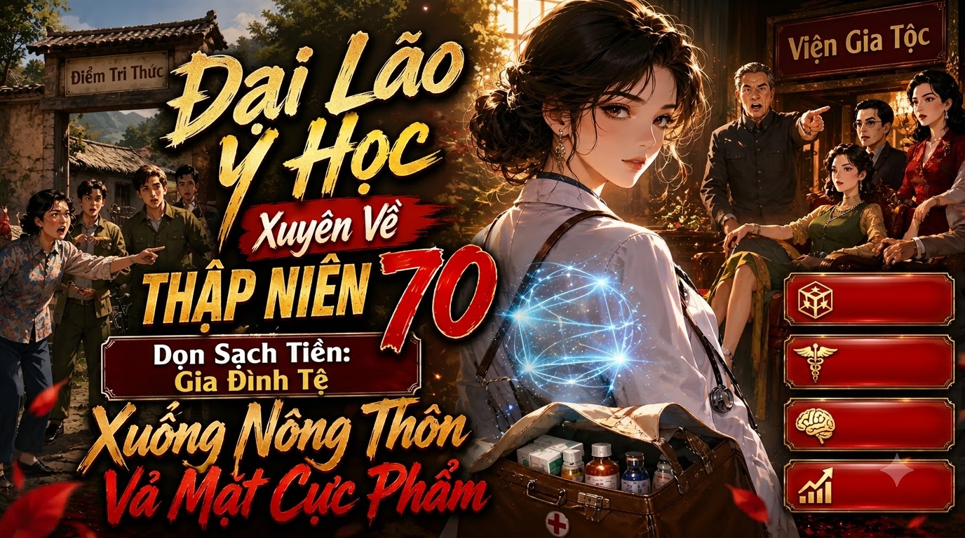 Đại Lão Y Học Xuyên Về Thập Niên 70 Dọn Sạch Tiền: Gia Đình Tệ Xuống Nông Thôn Vả Mặt Cực Phẩm thumbnail