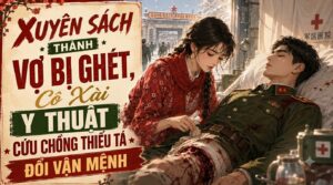 Xuyên Sách Thành Vợ Bị Ghét, Cô Xài Y Thuật Cứu Chồng Thiếu Tá, Đổi Vận Mệnh cover