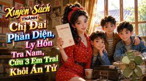 Xuyên Sách Thành Chị Đại Phản Diện, Ly Hôn Tra Nam, Cứu 3 Em Trai Khỏi Án Tử cover