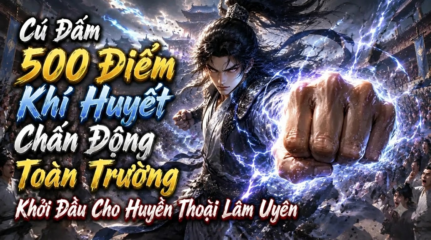 Cú Đấm 500 Điểm Khí Huyết Chấn Động Toàn Trường Khởi Đầu Cho Huyền Thoại Lâm Uyên thumbnail