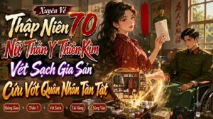 Xuyên Về Thập Niên 70 Nữ Thần Y Thiên Kim Vét Sạch Gia Sản Cứu Quân Nhân Tàn Tật cover