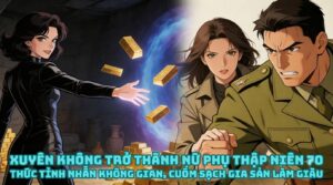 Xuyên Không Thành Nữ Phụ Thập niên 70 Thức Tỉnh Không Gian Cuỗm Sạch Gia Sản Làm Giàu cover