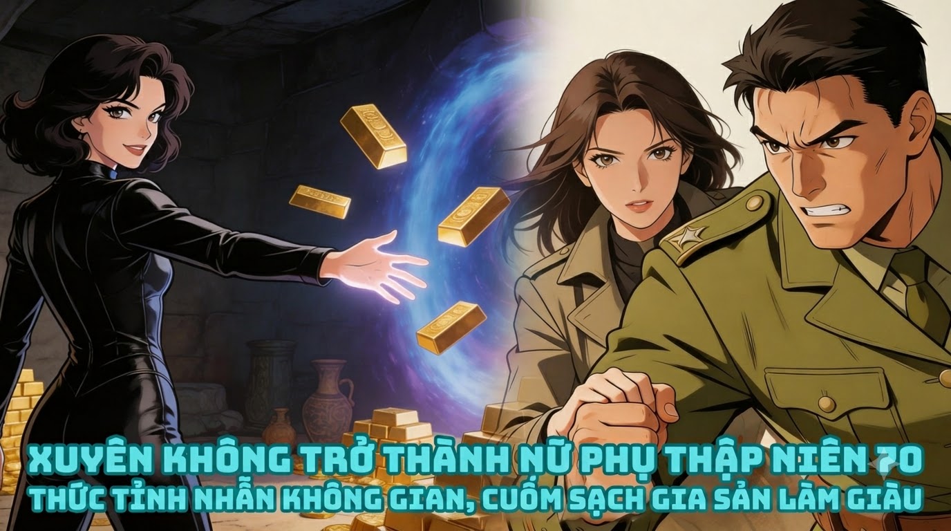 Xuyên Không Thành Nữ Phụ Thập niên 70 Thức Tỉnh Không Gian Cuỗm Sạch Gia Sản Làm Giàu