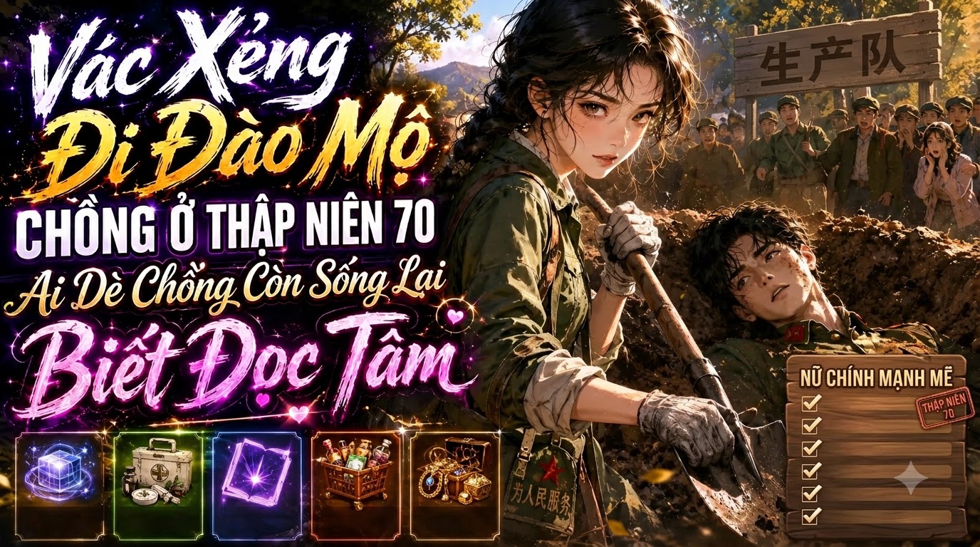 Vác Xẻng Đào Mộ Chồng Ở Thập Niên 70 Ai Dè Chồng Sống Lại Biết Đọc Tâm thumbnail