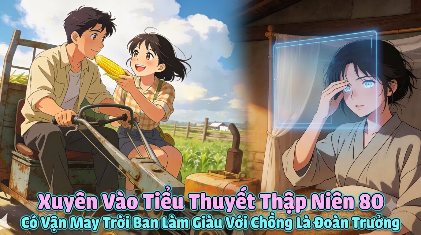 Xuyên Vào Tiểu Thuyết Thập Niên 80 Có Vận May Trời Ban Làm Giàu Với Chồng Là Đoàn Trưởng