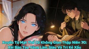 Xuyên Từ Mạt Thế Có Không Gian Thập Niên 70: Xài Bàn Tay Vàng làm Giàu Và Trị Kẻ Xấu cover