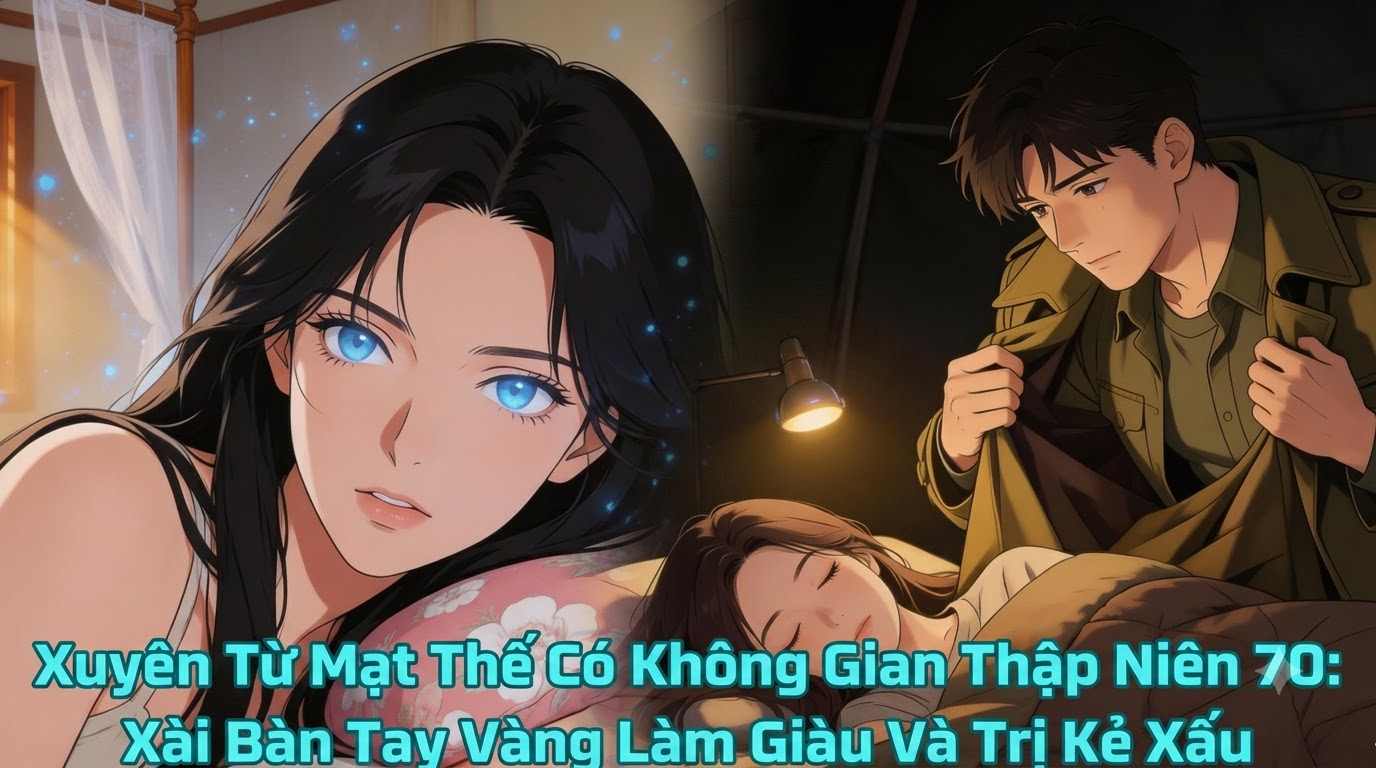 Xuyên Từ Mạt Thế Có Không Gian Thập Niên 70: Xài Bàn Tay Vàng làm Giàu Và Trị Kẻ Xấu