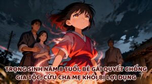 TRỌNG SINH NĂM 8 TUỔI, BÉ GÁI QUYẾT CHỐNG GIA TỘC, CỨU CHA MẸ KHỎI BỊ LỢI DỤNG cover