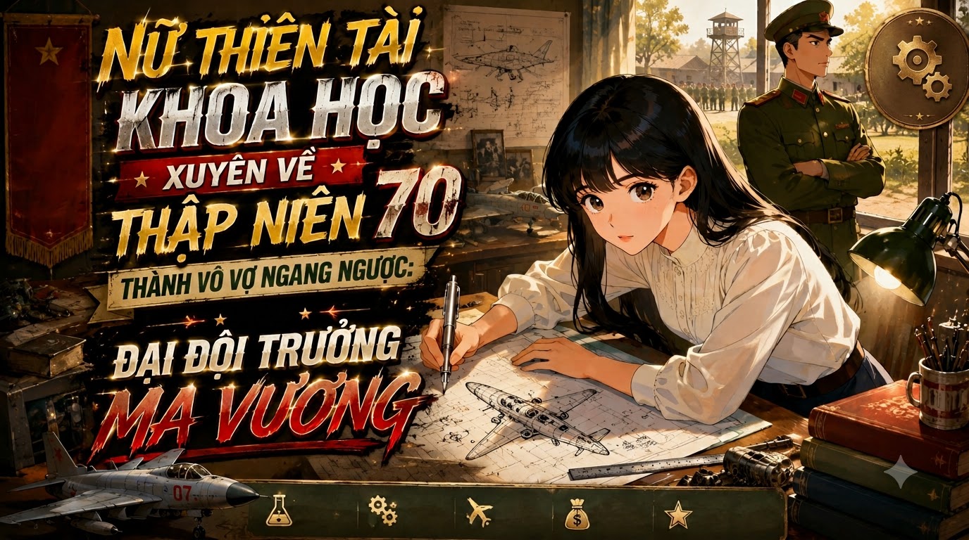 NỮ THIÊN TÀI KHOA HỌC XUYÊN VỀ THẬP NIÊN 70 THÀNH VỢ NGANG NGƯỢC: ĐẠI ĐỘI TRƯỞNG MA VƯƠNG