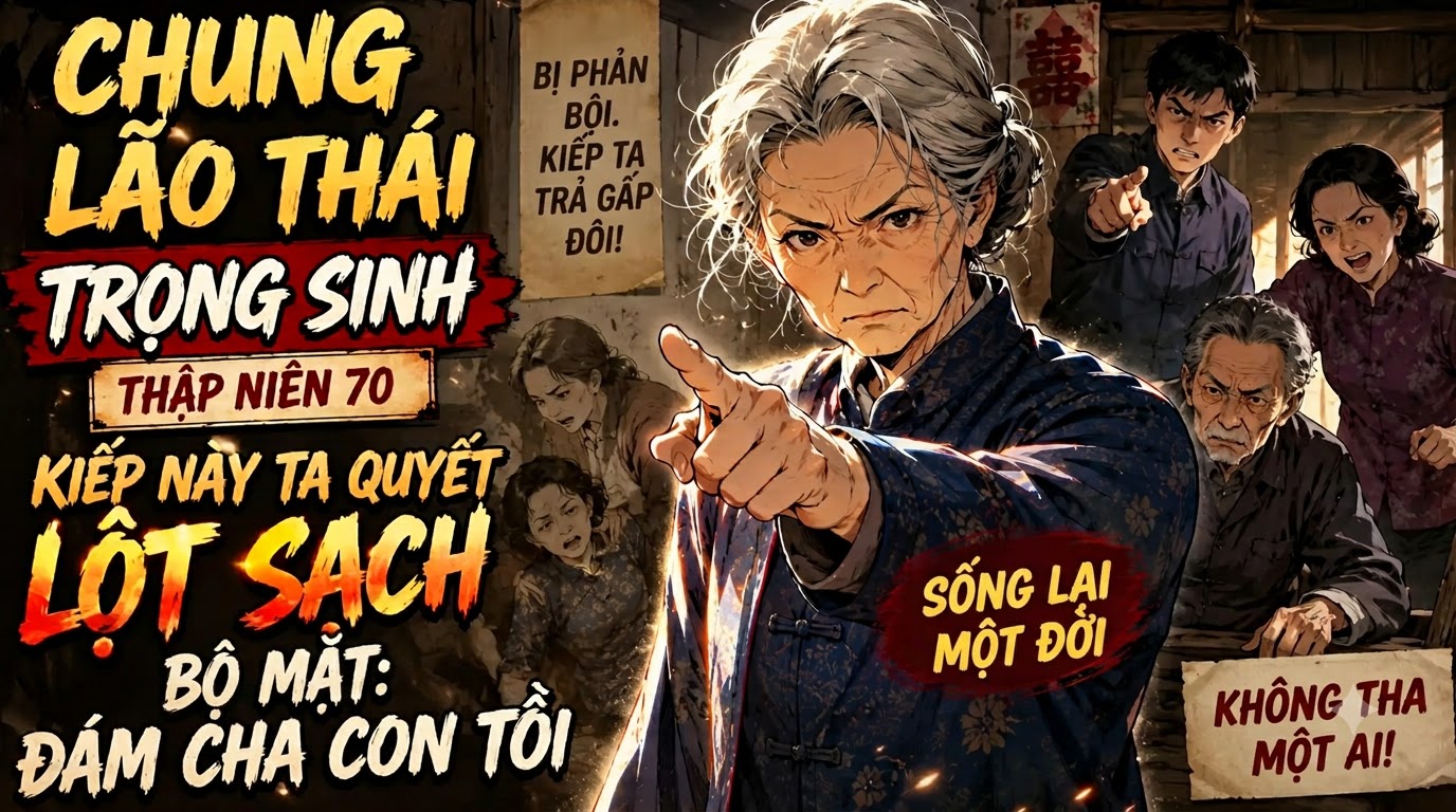 CHUNG LÃO THÁI TRỌNG SINH THẬP NIÊN 70 KIẾP TA QUYẾT LỘT SẠCH BỘ MẶT: ĐÁM CHA CON TỒI