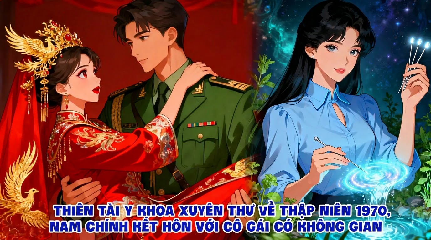 THIÊN TÀI Y KHOA XUYÊN THƯ VỀ THẬP NIÊN 70 ĐÁ NAM CHÍNH CÔ GÁI MANG KHÔNG GIAN CƯỚI SĨ QUAN