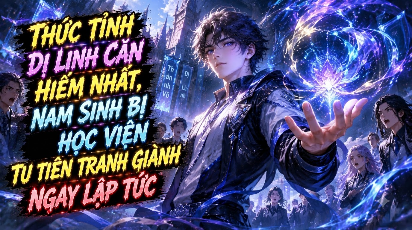 Thức Tỉnh Dị Linh Căn Hiếm Nhất, Nam Sinh Bị Học Viện Tu Tiên Tranh Giành Lập Tức thumbnail