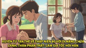 XUYÊN TỪ TẬN THẾ VỀ THẬP NIÊN 80 VỚI DỊ NĂNG CHỮA LÀNH, THÂN PHẬN THẬT: LÀM GIA TỘC HỐI HẬN cover
