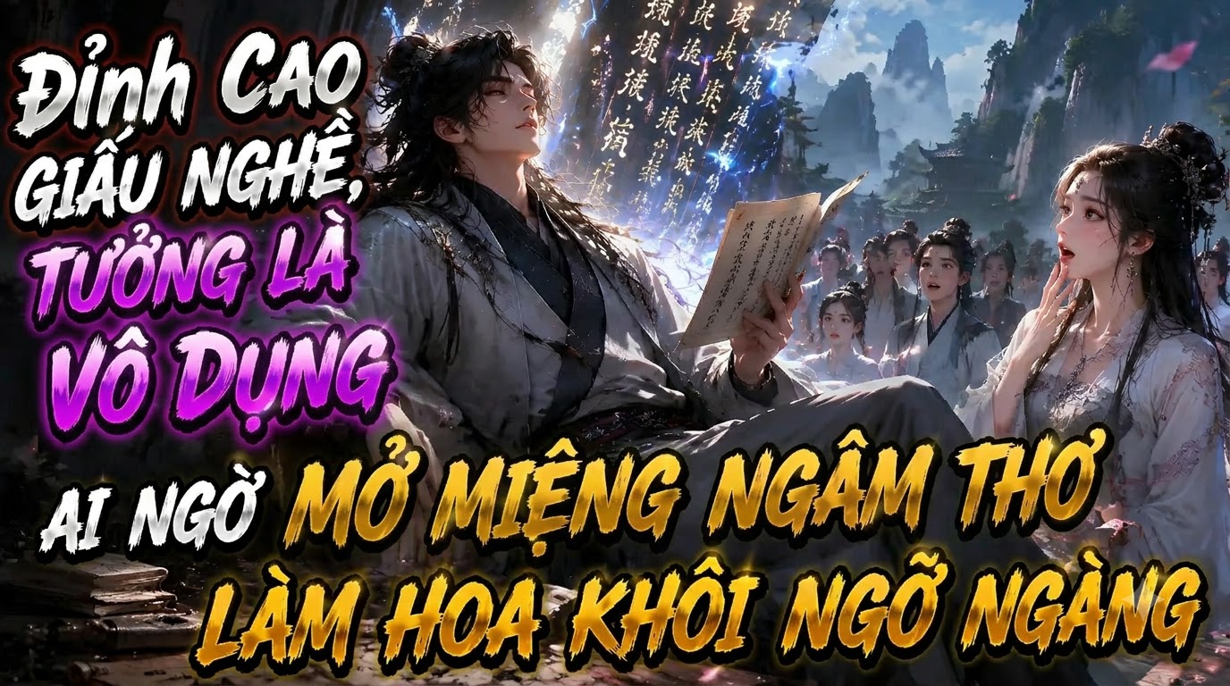 Đỉnh Cao Giấu Nghề Tưởng Là Vô Dụng Ai Ngờ Mở Miệng Ngâm Thơ Làm Hoa Khôi Ngỡ Ngàng