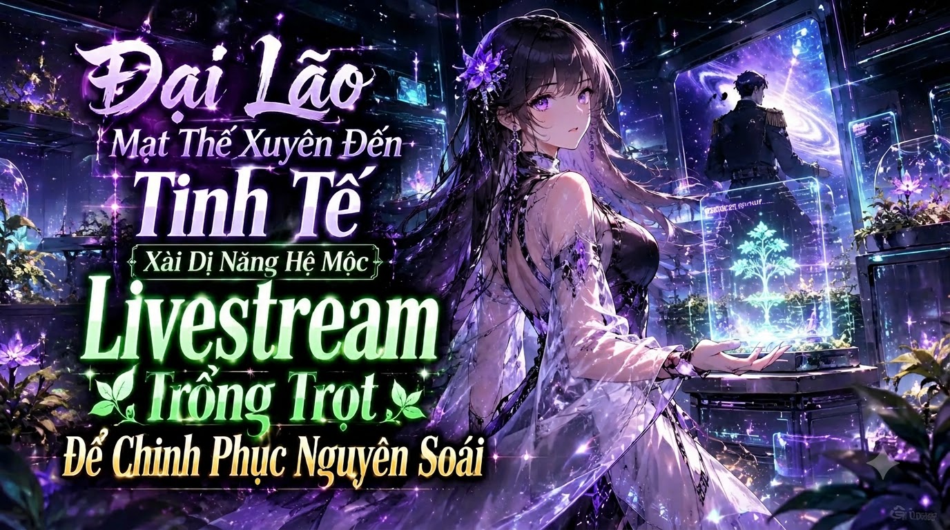 Đại Lão Mạt Thế Xuyên Đến Tinh Tế Xài Dị Năng Hệ Mộc Livestream Trồng Trọt Chinh Phục Nguyên Soái