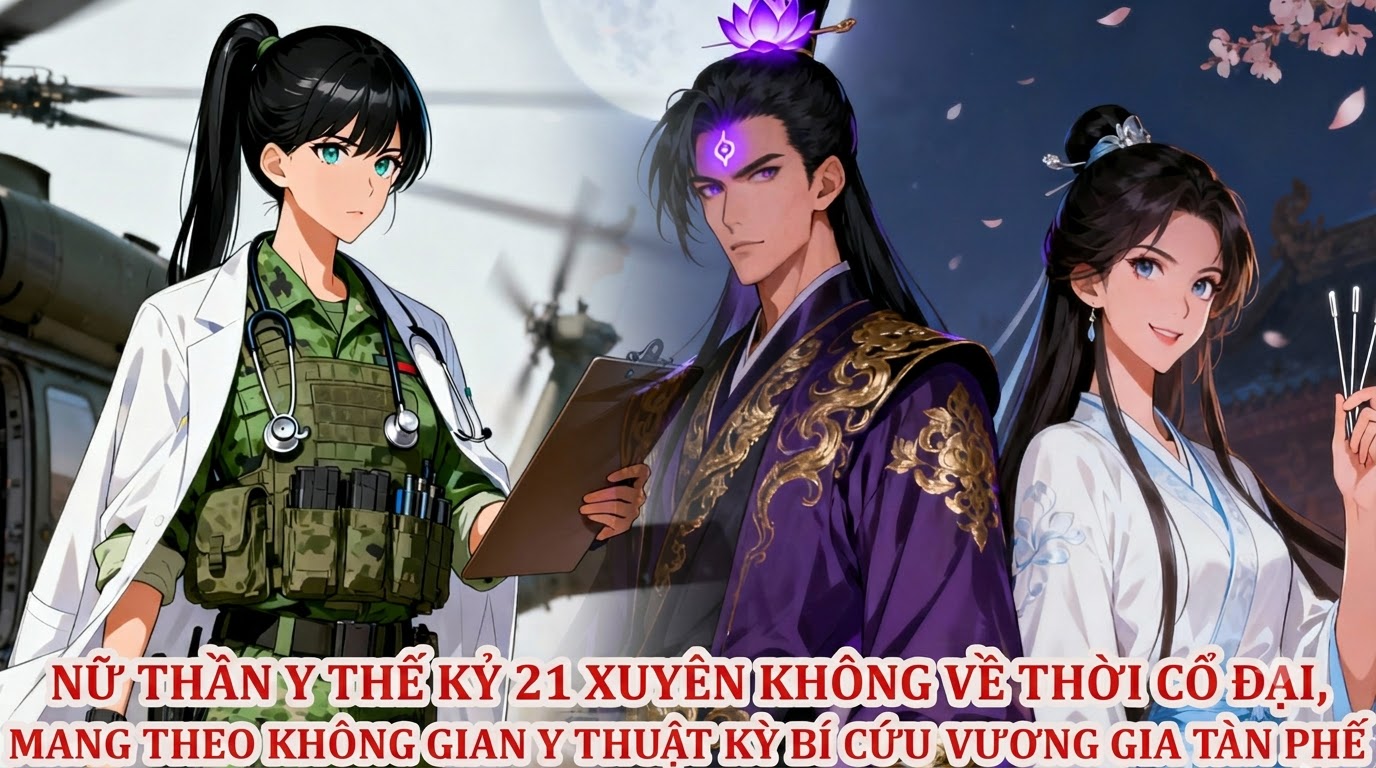 Nữ Thần Y Thế Kỉ 21 Xuyên Không Về Thời Cổ Đại Mang Không Gian Y Thuật Kỳ Bí Cứu Vương Gia Tàn Phế