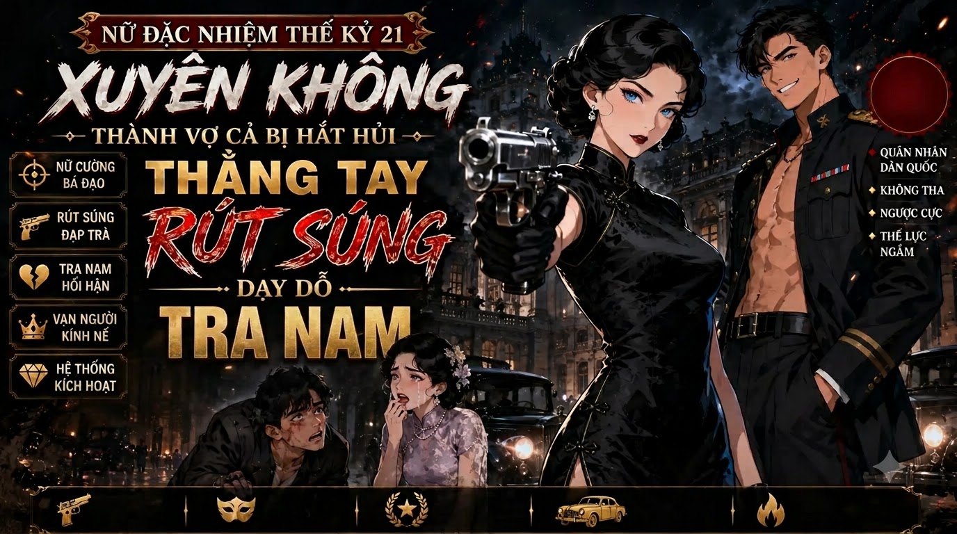 NỮ ĐẶC NHIỆM THẾ KỈ 21 XUYÊN KHÔNG THÀNH VỢ BỊ HẮT HỦI THẲNG TAY RÚT SÚNG DẠY DỖ TRA NAM thumbnail