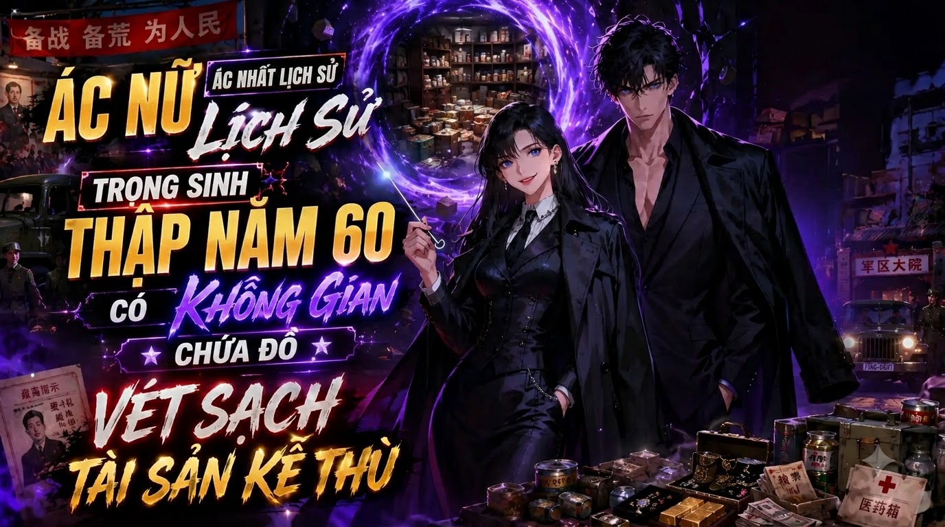ÁC NỮ ÁC NHẤT LỊCH SỬ TRỌNG SINH NĂM 60 CÓ KHÔNG GIAN CHỨA ĐỒ VÉT SẠCH TÀI SẢN KẺ THÙ