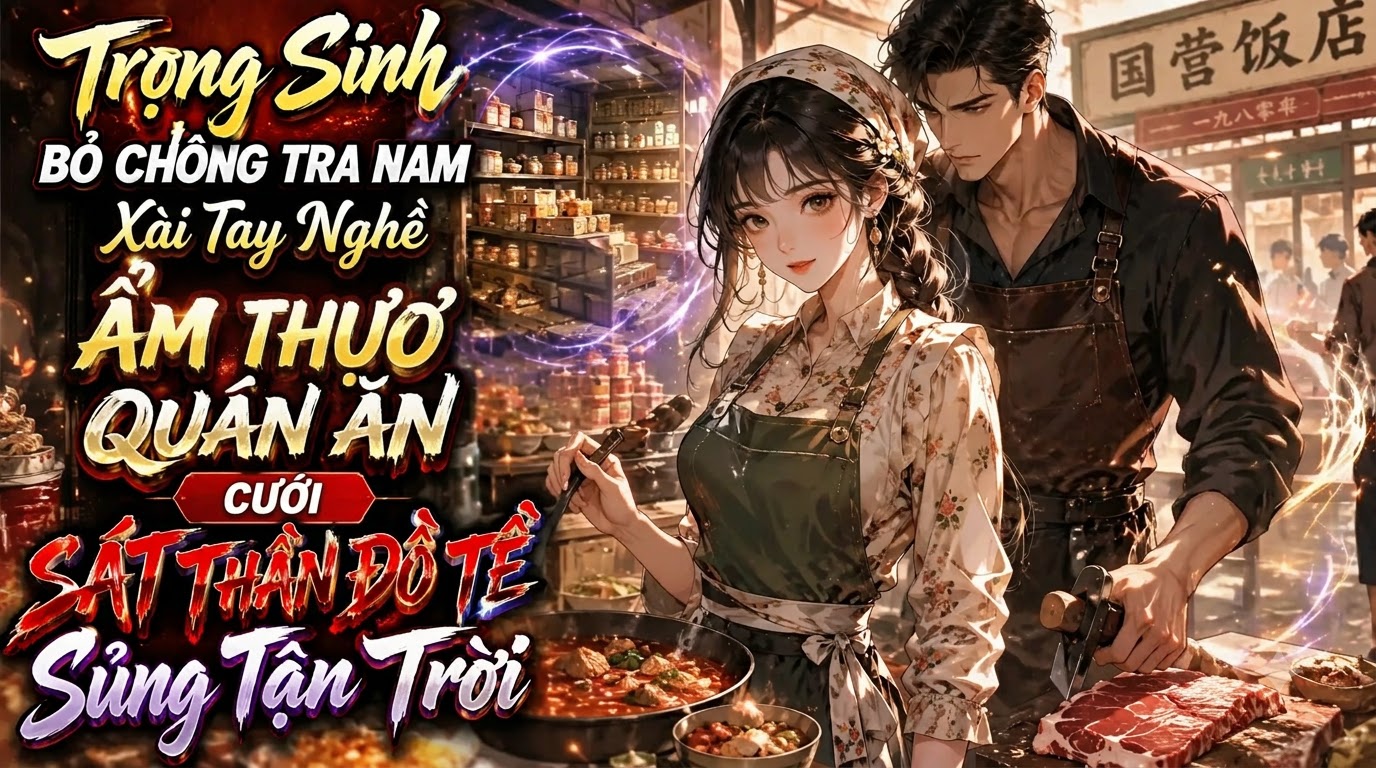 Trọng Sinh Bỏ Chồng Tra Nam Xài Tay Nghề Ẩm Thực Mở Quán Ăn Cưới Sát Thần Đồ Tể Sủng Tận Trời thumbnail
