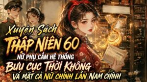 Xuyên Sách Thập Niên 60 Nữ Phụ Cầm Hệ thống Bưu cục Thời không Vả Mặt Nữ Chính Lẫn Nam Chính cover