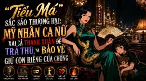 Tiểu Má Sắc Sảo Thượng Hại: Mỹ Nhân Ca Nữ Xài Cả Thanh Xuân Trả Thù, Giữ Con Riêng Của Chồng cover