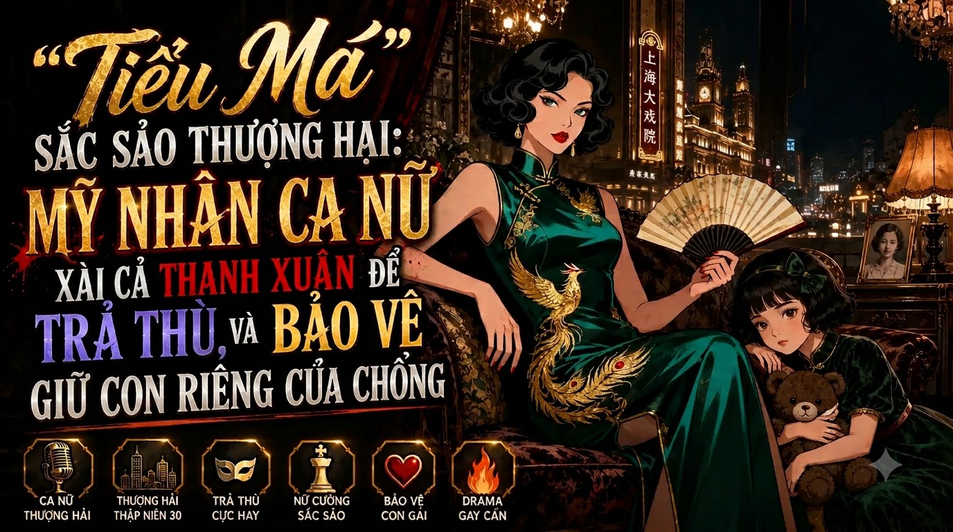 Tiểu Má Sắc Sảo Thượng Hại: Mỹ Nhân Ca Nữ Xài Cả Thanh Xuân Trả Thù, Giữ Con Riêng Của Chồng thumbnail