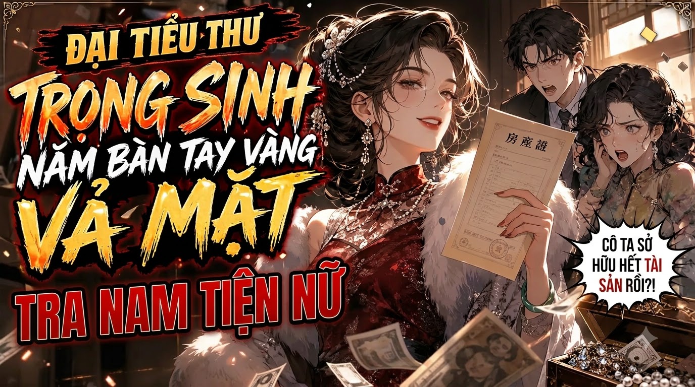 ĐẠI TIỂU THƯ TRỌNG SINH NẮM BÀN TAY VÀNG VẢ MẶT TRA NAM TIỆN NỮ RÚT GIA SẢN