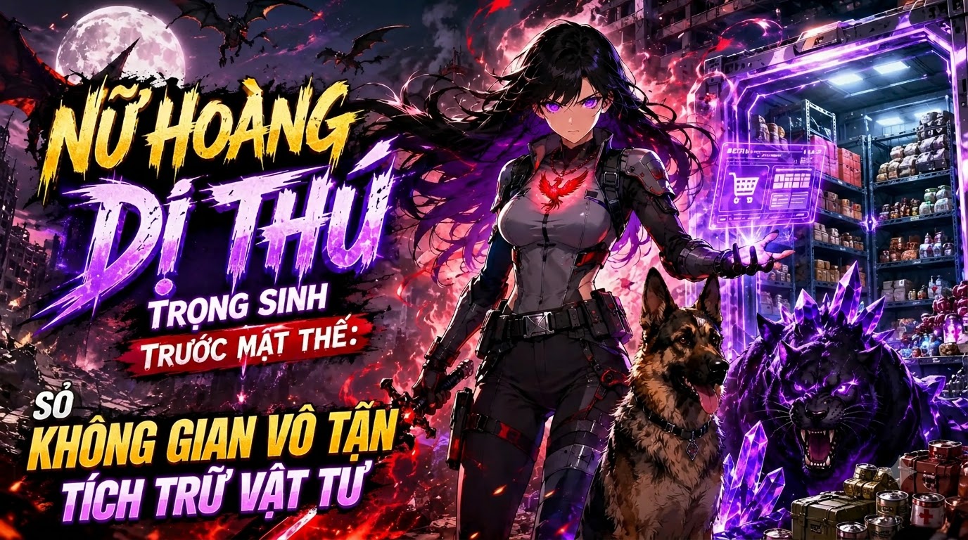 Nữ Hoàng Dị Thú Trọng Sinh Trước Mạt Thế Có Không Gian Vô Tận Tích Trữ Vật Tư thumbnail
