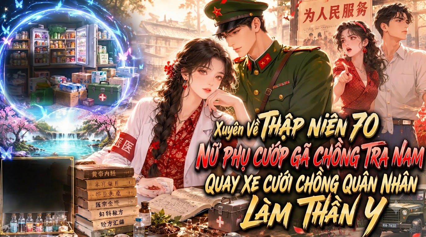 Xuyên Về Thập Niên 70 Nữ Phụ Cướp Gã Chồng Tra Nam Quay Xe Cưới Chồng Quân Nhân Làm Thần Y thumbnail