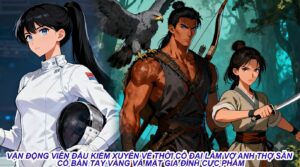 VẬN ĐỘNG VIÊN ĐẤU KIẾM XUYÊN VỀ THỜI CỔ ĐẠI LÀM VỢ ANH THỢ SĂN CÓ BÀN TAY VÀNG VẢ MẶT GIA ĐÌNH CỰC PHẨM cover