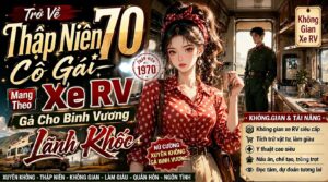 Xuyên Về Thập Niên 70 Cô Gái Mang Xe RV Gả Cho Binh Vương Lãnh Khốc cover