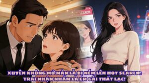 XUYÊN KHÔNG MỞ MÀN LÀ BỊ NÉM LÊN HOT SEARCH: TRAI NHẬN NHẦM LÀ EM GÁI THẤT LẠC! cover