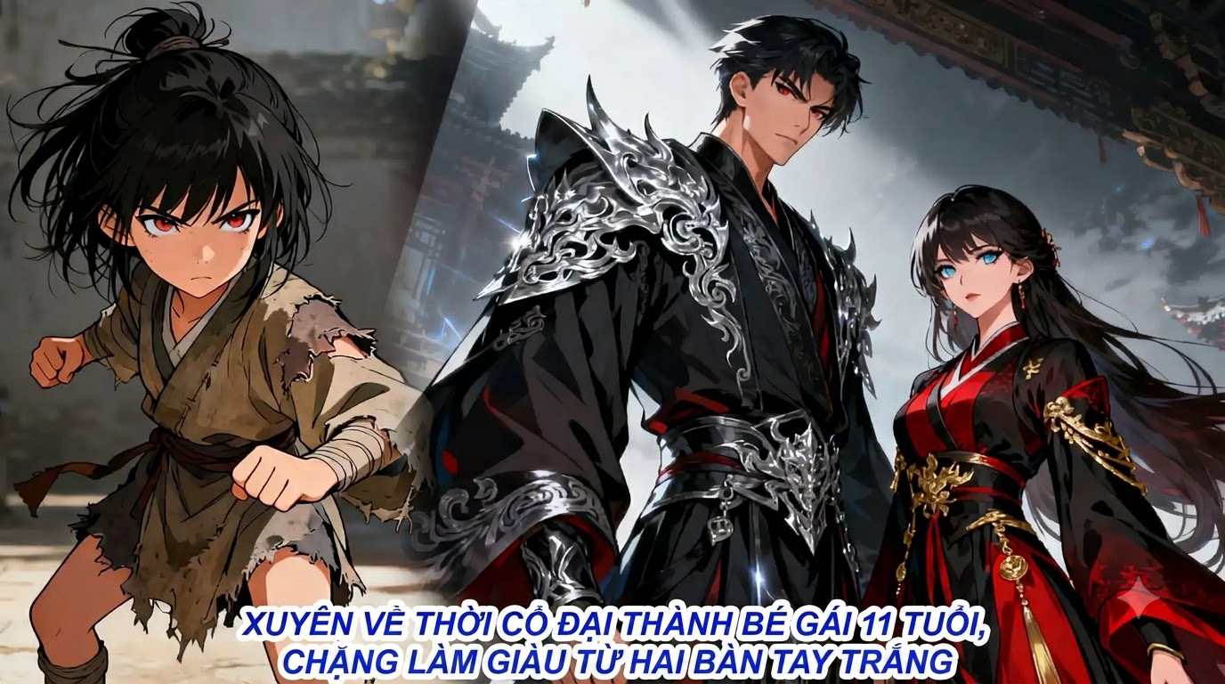XUYÊN VỀ THỜI CỔ ĐẠI THÀNH BÉ GÁI 11 TUỔI, CHẶNG LÀM GIÀU TỪ HAI BÀN TAY TRẮNG thumbnail
