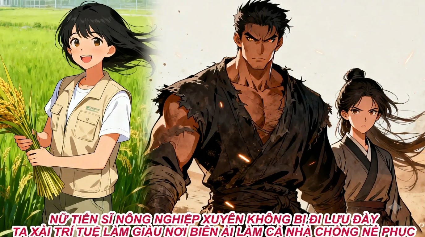 NỮ TIẾN SĨ NÔNG NGHIỆP XUYÊN KHÔNG BỊ ĐI LƯU ĐÀY TA XÀI TRÍ TUỆ LÀM GIÀU NƠI BIÊN ẢI LÀM CẢ NHÀ CHỒNG NỂ PHỤC