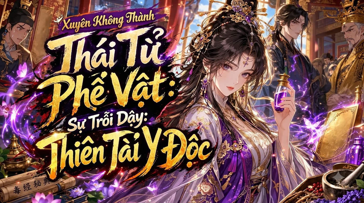 Xuyên Không Thành Thái Tử Phế Vật Sự Trỗi Dậy: Thiên Tài Y Độc