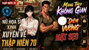 NỮ HỌA SĨ XINH XUYÊN VỀ THẬP NIÊN 70 MANG KHÔNG GIAN GẢ CHO DIÊM VƯƠNG MẶT SẸO cover