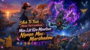 Ash Tỏ Tình Misty Tại Cerulean, Màn Lật Kèo Mewtwo Ngoạn Mục: Marshadow cover