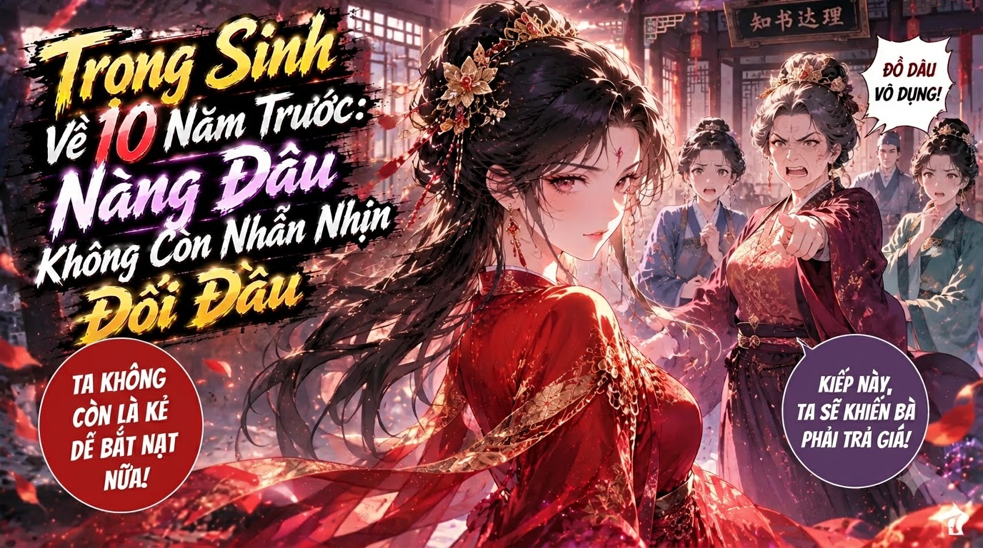 Trọng Sinh Về 10 Năm Trước: Dâu Không Còn Nhẫn Nhịn Đối Đầu Mẹ Chồng Ác Độc