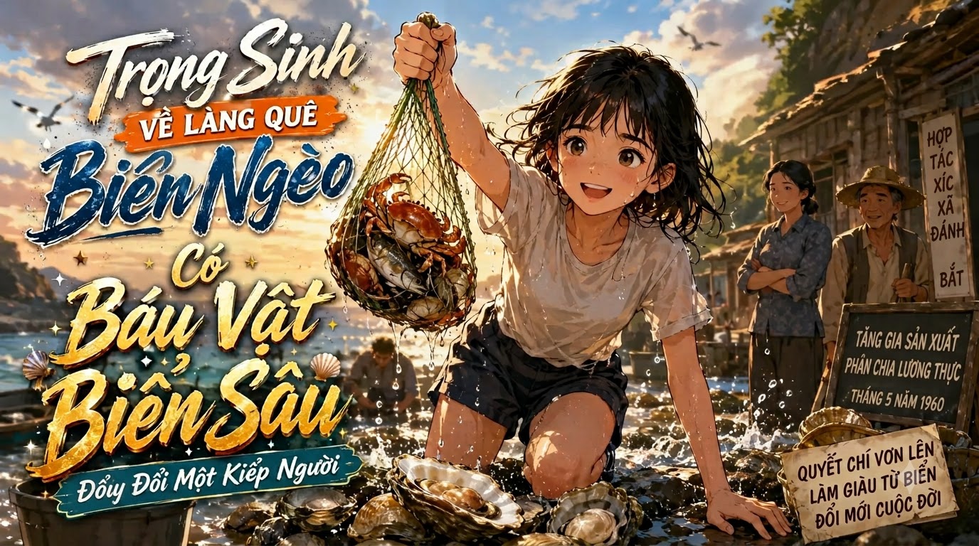 Trọng Sinh Về Làng Quê Biển Ngèo: Có Báu Vật Biển Sâu Đổi Một Kiếp Người